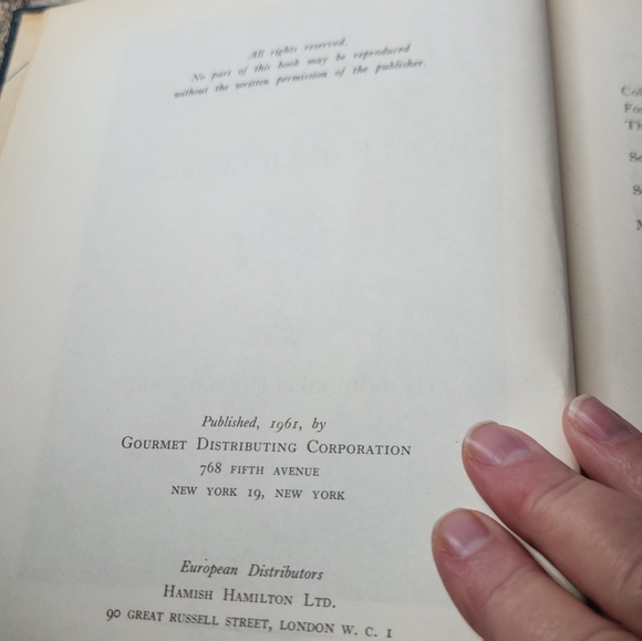 Gourmet’s 1961 Basic French Cookbook Hardcover - Picture 9 of 16